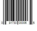 Barcode Image for UPC code 081730000065