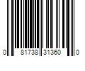 Barcode Image for UPC code 081738313600