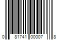 Barcode Image for UPC code 081741000078. Product Name: 