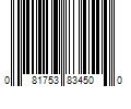 Barcode Image for UPC code 081753834500