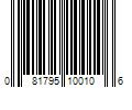 Barcode Image for UPC code 081795100106