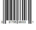 Barcode Image for UPC code 081795860031