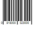 Barcode Image for UPC code 0818000023000