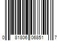 Barcode Image for UPC code 081806068517