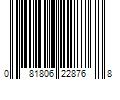 Barcode Image for UPC code 081806228768