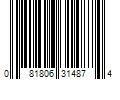 Barcode Image for UPC code 081806314874