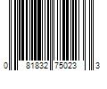 Barcode Image for UPC code 081832750233