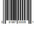 Barcode Image for UPC code 081867000051