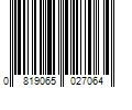 Barcode Image for UPC code 0819065027064