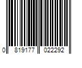 Barcode Image for UPC code 0819177022292