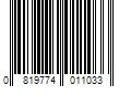 Barcode Image for UPC code 0819774011033. Product Name: Chris Christensen Small Ionic Brass Boar Bristle Brush with handle