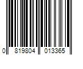 Barcode Image for UPC code 0819804013365