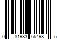 Barcode Image for UPC code 081983654985