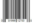 Barcode Image for UPC code 081999127008