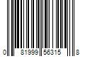 Barcode Image for UPC code 081999563158