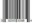 Barcode Image for UPC code 082000003854