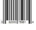 Barcode Image for UPC code 082000759614