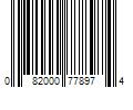 Barcode Image for UPC code 082000778974