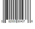 Barcode Image for UPC code 082000804376