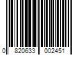 Barcode Image for UPC code 0820633002451