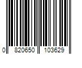 Barcode Image for UPC code 0820650103629