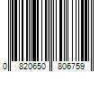 Barcode Image for UPC code 0820650806759