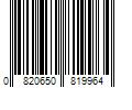 Barcode Image for UPC code 0820650819964. Product Name: Pokemon Pokmon TCG: Sword & Shield?Brilliant Stars Booster Display Box