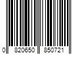 Barcode Image for UPC code 0820650850721