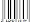 Barcode Image for UPC code 0820650851476