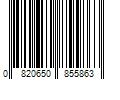 Barcode Image for UPC code 0820650855863