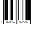 Barcode Image for UPC code 0820652922792