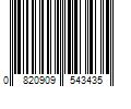 Barcode Image for UPC code 0820909543435. Product Name: Kobalt K-Rail 24-in Gray Steel Multipurpose Shelf | 54343