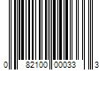 Barcode Image for UPC code 082100000333