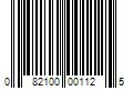 Barcode Image for UPC code 082100001125. Product Name: 