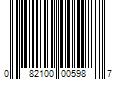 Barcode Image for UPC code 082100005987