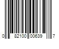 Barcode Image for UPC code 082100006397