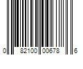 Barcode Image for UPC code 082100006786