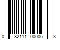 Barcode Image for UPC code 082111000063