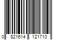 Barcode Image for UPC code 0821614121710