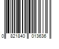 Barcode Image for UPC code 0821840013636