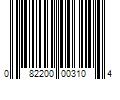 Barcode Image for UPC code 082200003104