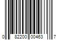 Barcode Image for UPC code 082200004637