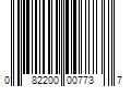 Barcode Image for UPC code 082200007737