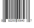 Barcode Image for UPC code 082200008437