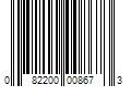 Barcode Image for UPC code 082200008673