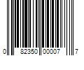 Barcode Image for UPC code 082350000077