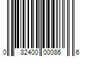 Barcode Image for UPC code 082400000866