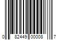 Barcode Image for UPC code 082449000087