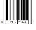 Barcode Image for UPC code 082472254747