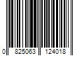 Barcode Image for UPC code 0825063124018